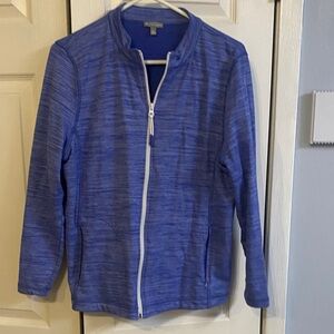 Talbots Royal Blue Knit Jacket